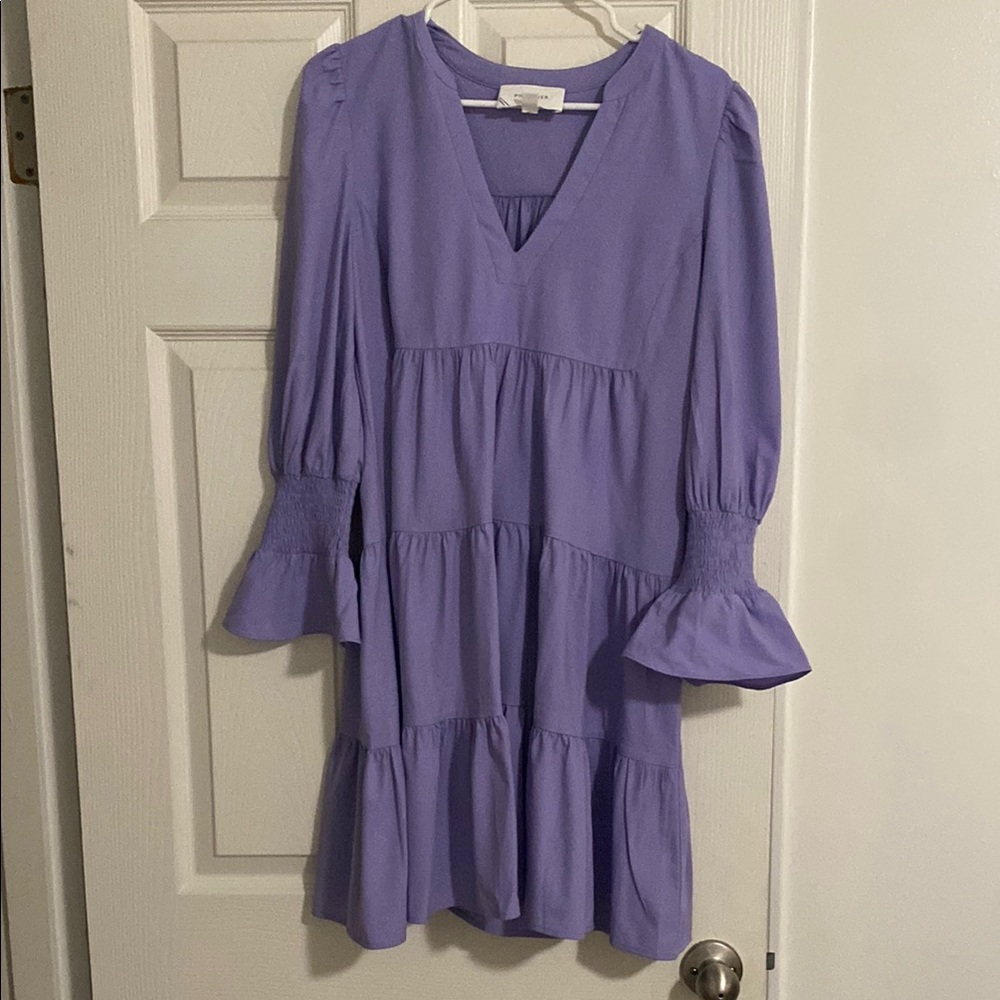 Lavender Tiered Dress - Tuckernuck Size Medium